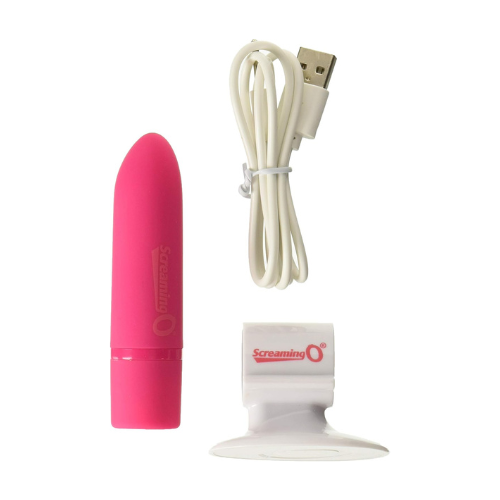 Charged Positive Rechargeable Vibe - Strawberry