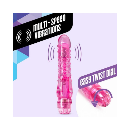 Naturally Yours Bump n Grind Dildo - Pink