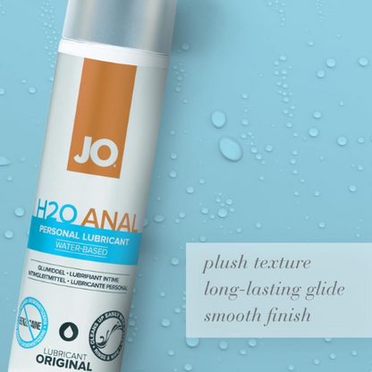 JO H2O Anal Water Based Lubricant 2oz