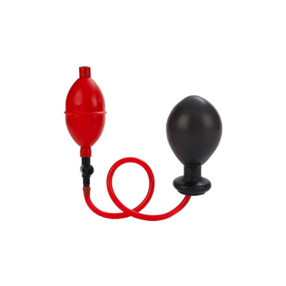 Expandable Butt Plug Black and Red